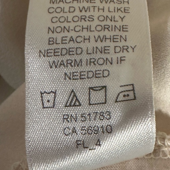 Maurices Tank Top Women's Small Floral  Lace Crochet Accent Boho Chic Cream Blue - Picture 9 of 9